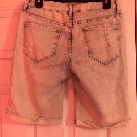 Denim Bermuda Shorts - Picture 2 of 2